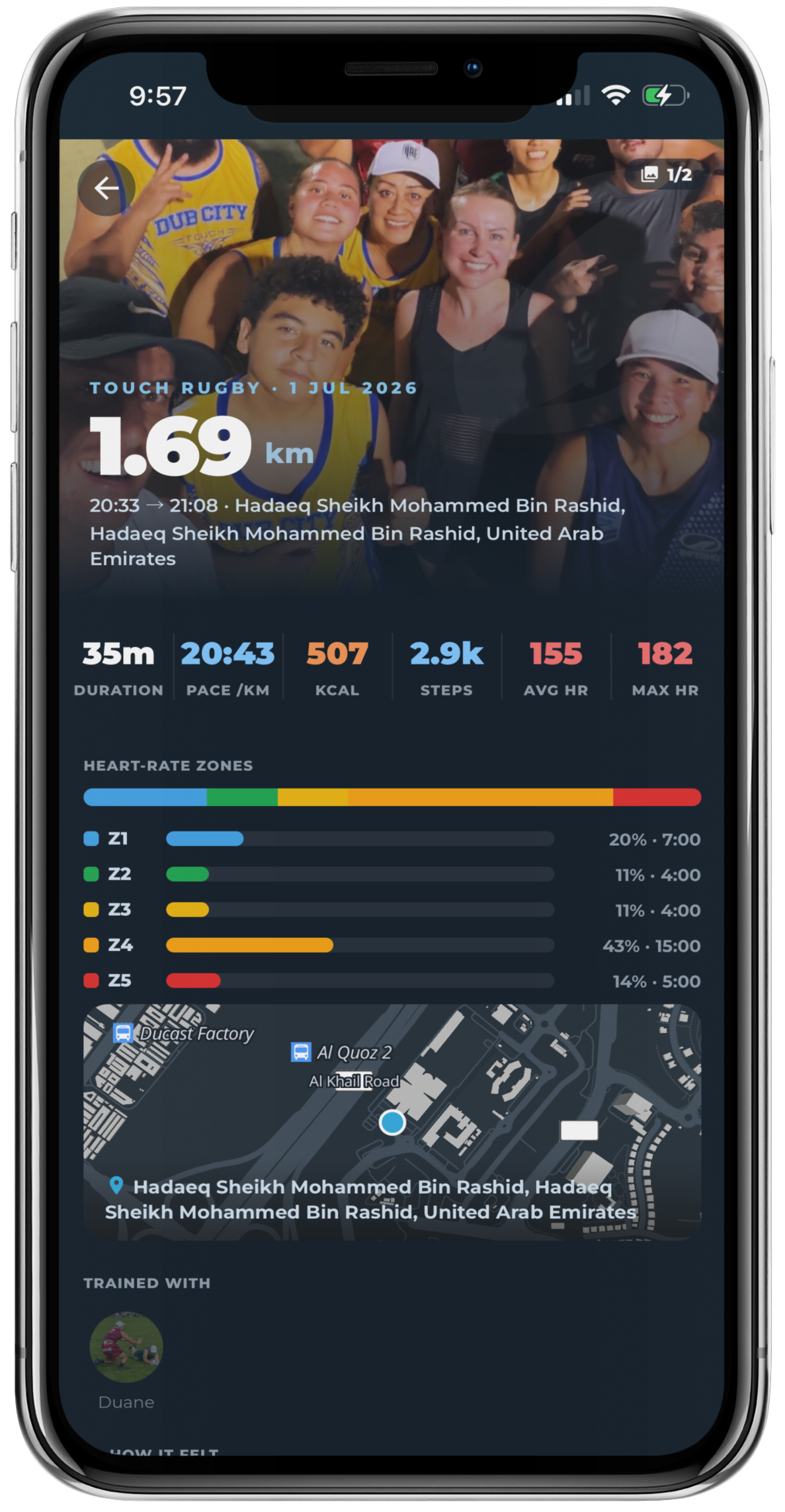 Log activity