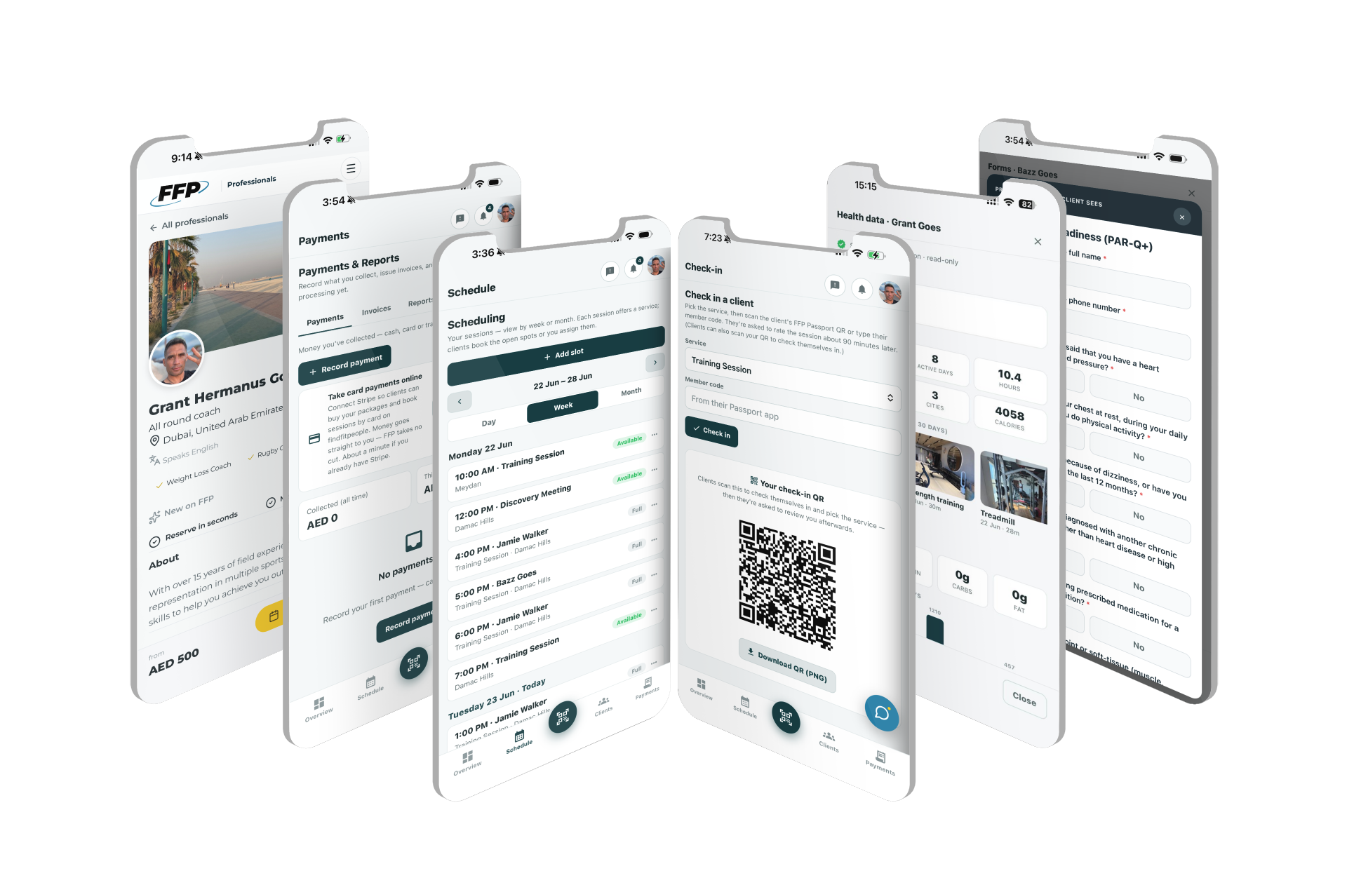 The FFP professional app